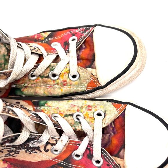 Converse Chuck Taylor Granny's Donuts Print Mens 6 Womens 8 High Top Sneakers - Picture 5 of 14